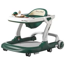 Wielofunkcyjne chodzik dla niemowląt 5 w 1 Music Baby Walker Anti-fall Child Anti-rollover Baby Walker
