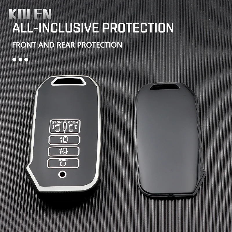 TPU Car Key Case Cover Shell Fob For KIA Sorento MQ4 K2 KX Rio Cerato Forte Picanto Stonic Carnival Niro Morning Verna Telluride