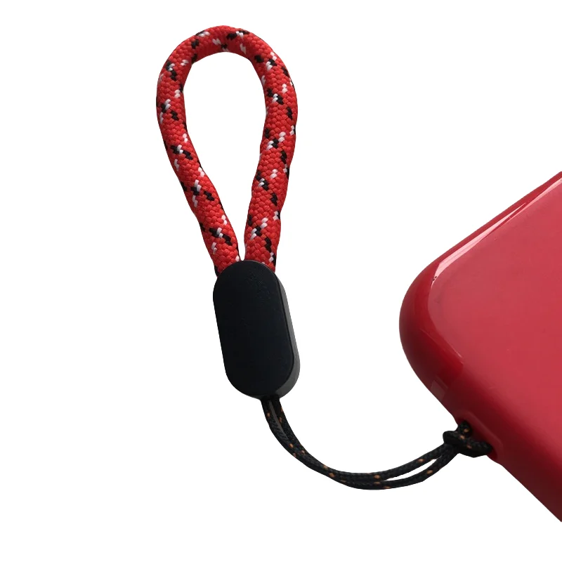 10 Pcs Finger Lanyard Phone Small Wrist Strap Nylon Phone Lanyard Strap Portable Finger Lanyard Wristlet Strap for Key  4.33inch