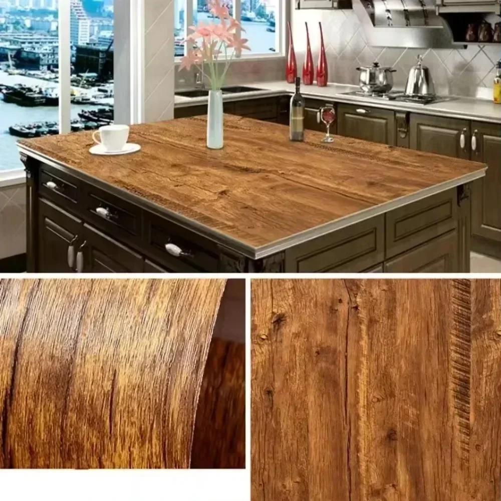 thickened-wood-grain-waterproof-sticker-cabinets-desktop-door-furniture-refurbished-decorative-film-self-adhesive-wallpaper