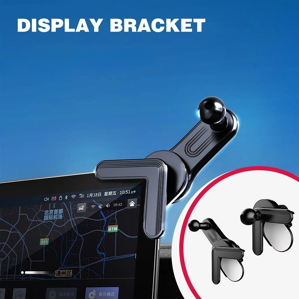 

Car Display Screen Phone Holder Base Accessories 17mm Ball Head Rotatable Universal Car Phone Bracket Fixed Base for Tesla