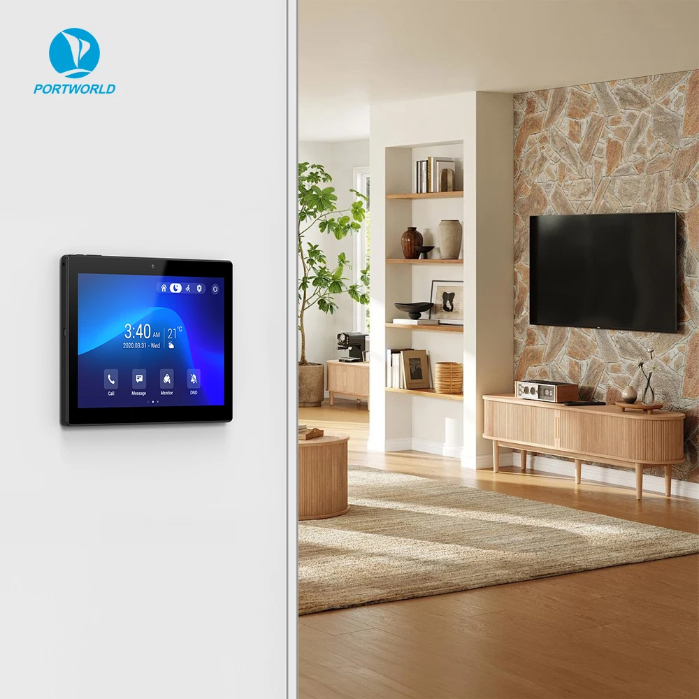 OEM/ODM 10 Inch YC-SM1011 Debian11  Plastic Shell Touch mo ni tor with Rockchip RK3568 Built in RS485 with CE RoHS