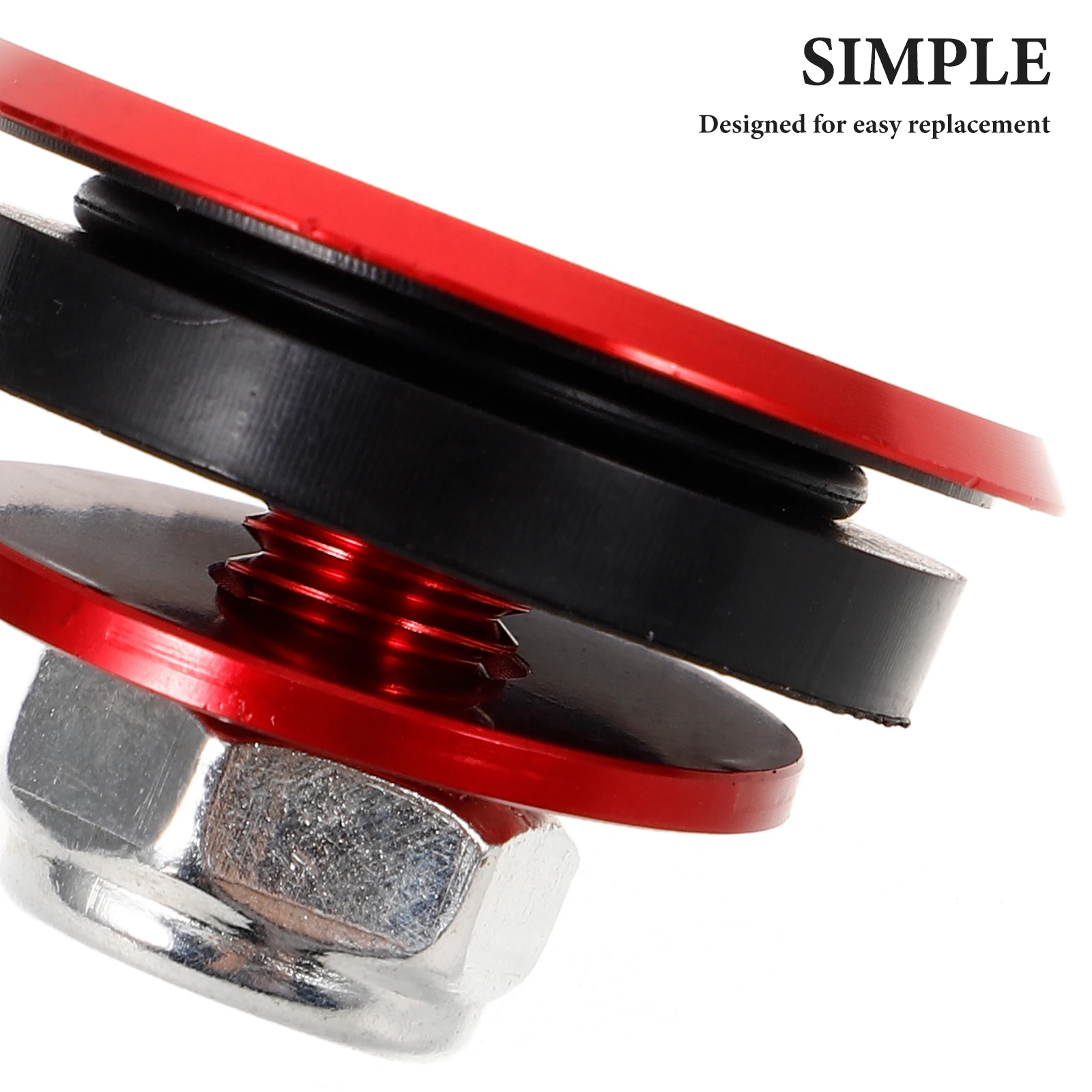 

Rear Wiper Replacement Car Wiper Plug Replacement Grommet Cap Car Accessories Windshield Cover Aluminum Easy Install SUV
