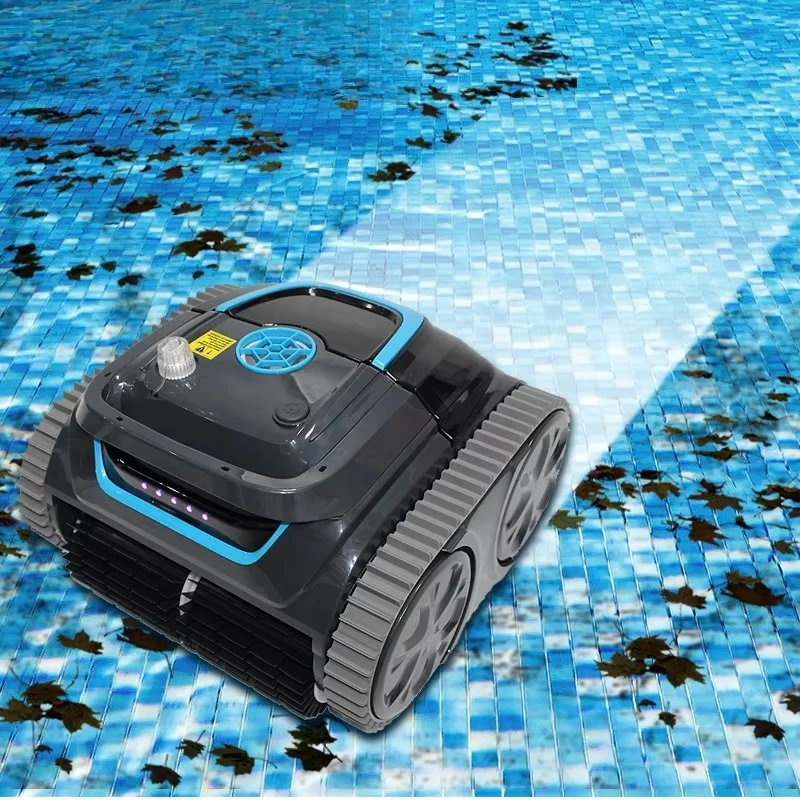 Wireless Swimming Pool Cleaning Robot Can Clean the Pool Wall Fully Automatic Cleaning