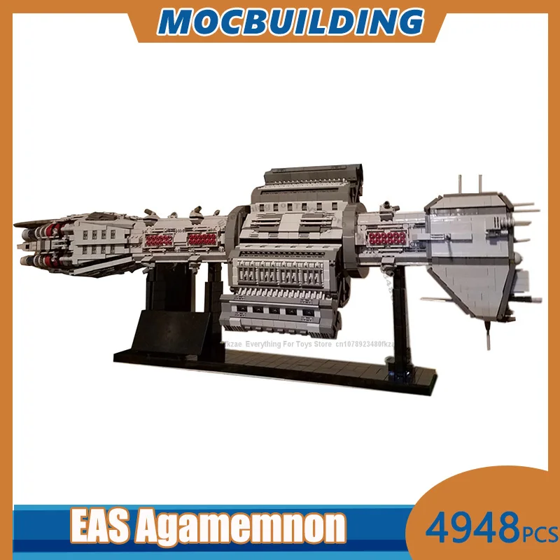 

EAS Agamemnon модель MOC строительные блоки DIY сборка кирпичей космическая коллекция креативный дисплей развивающие игрушки подарки 4948 шт.