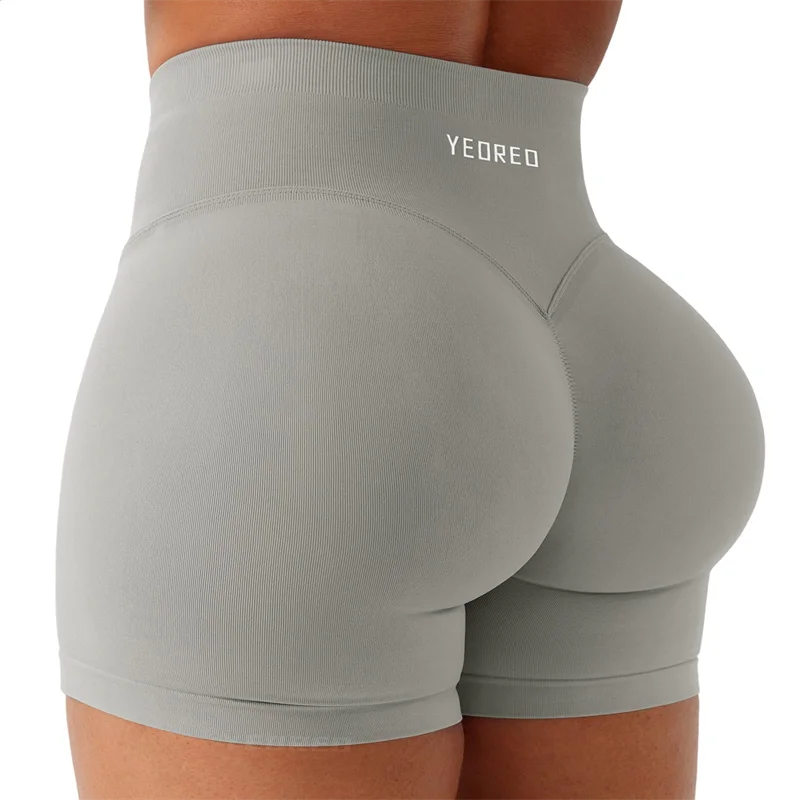 

Sports Shorts Women's Yoga Booty Workout Shorts Invisible Scrunch Butt Gym Shorts High Waist Short Leggings Safety Pants MOTO