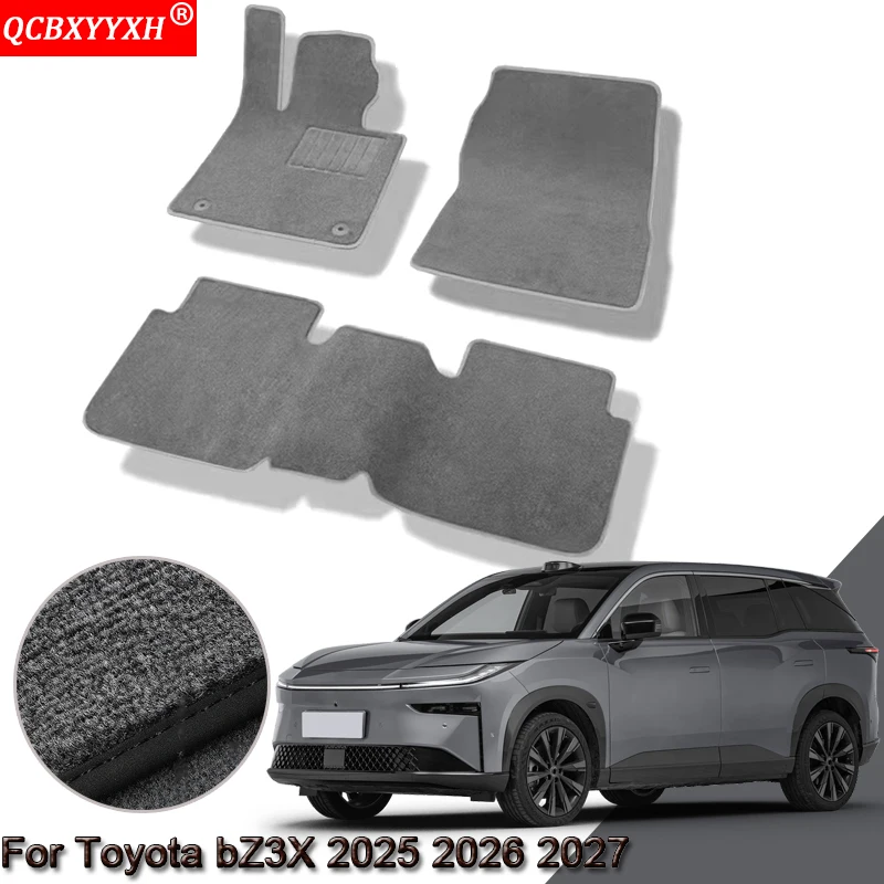 الحصير سيارة مخصصة لتويوتا bZ3X 2025 2026 2027 مقاوم للماء عدم الانزلاق الحصير الحماية الداخلية السجاد السجاد اكسسوارات