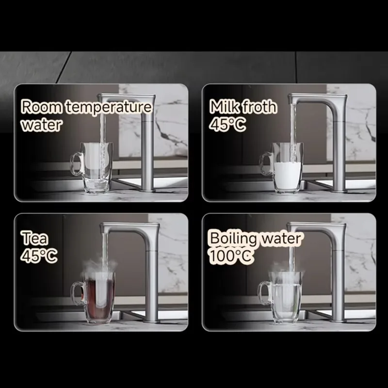 Electric Kitchen Faucet Instant Hot Water Heating