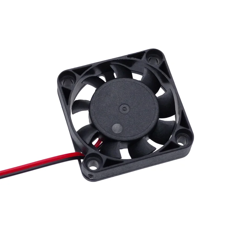 10PCS DC Brushless Fan with Two Lines 5V 12V 24V Industrial Cooling Fans Sleeve Bearing 40*10mm