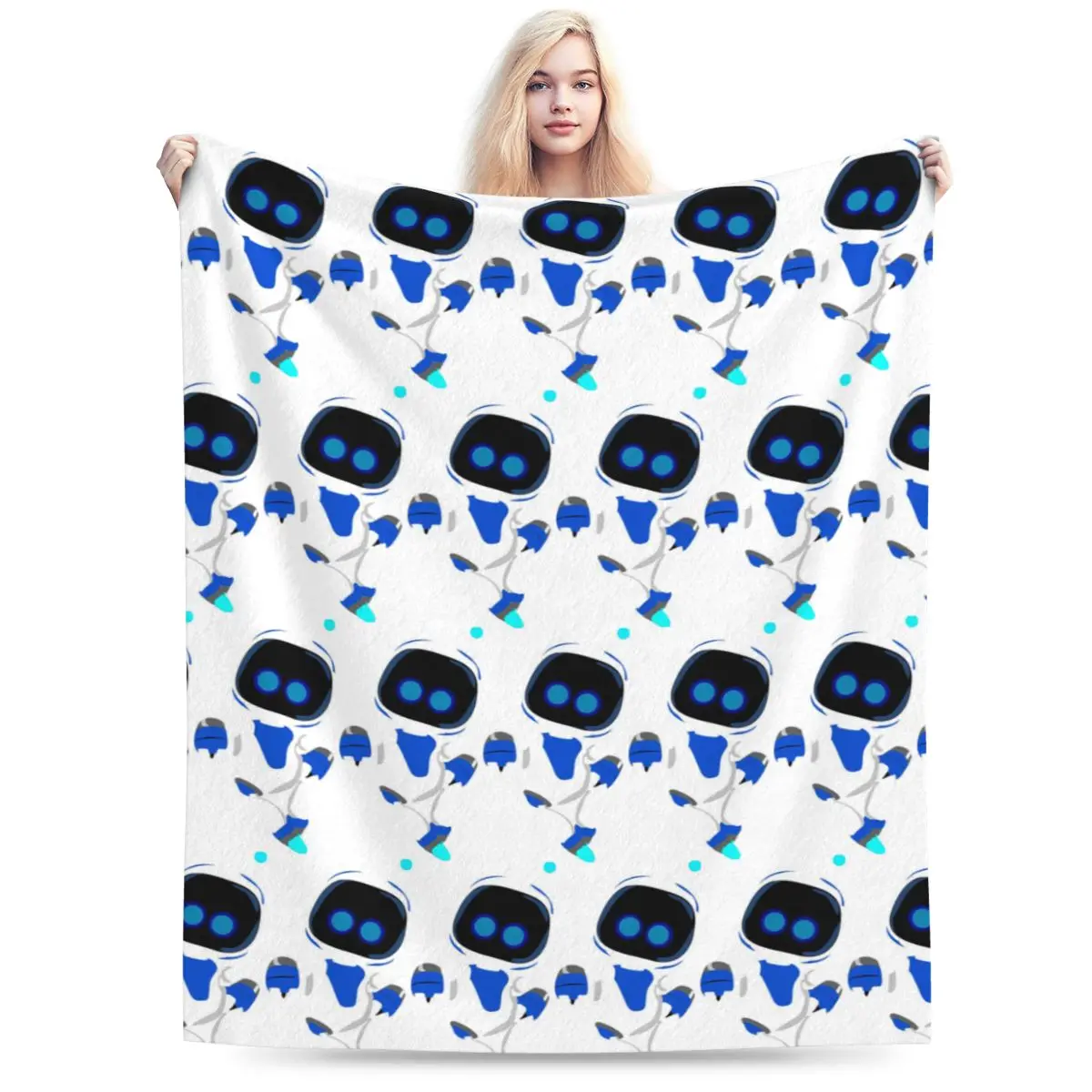 Strobot-Couverture douce et chaude en glouton, pour lit, salon, pique-nique, voyage, maison, canapé