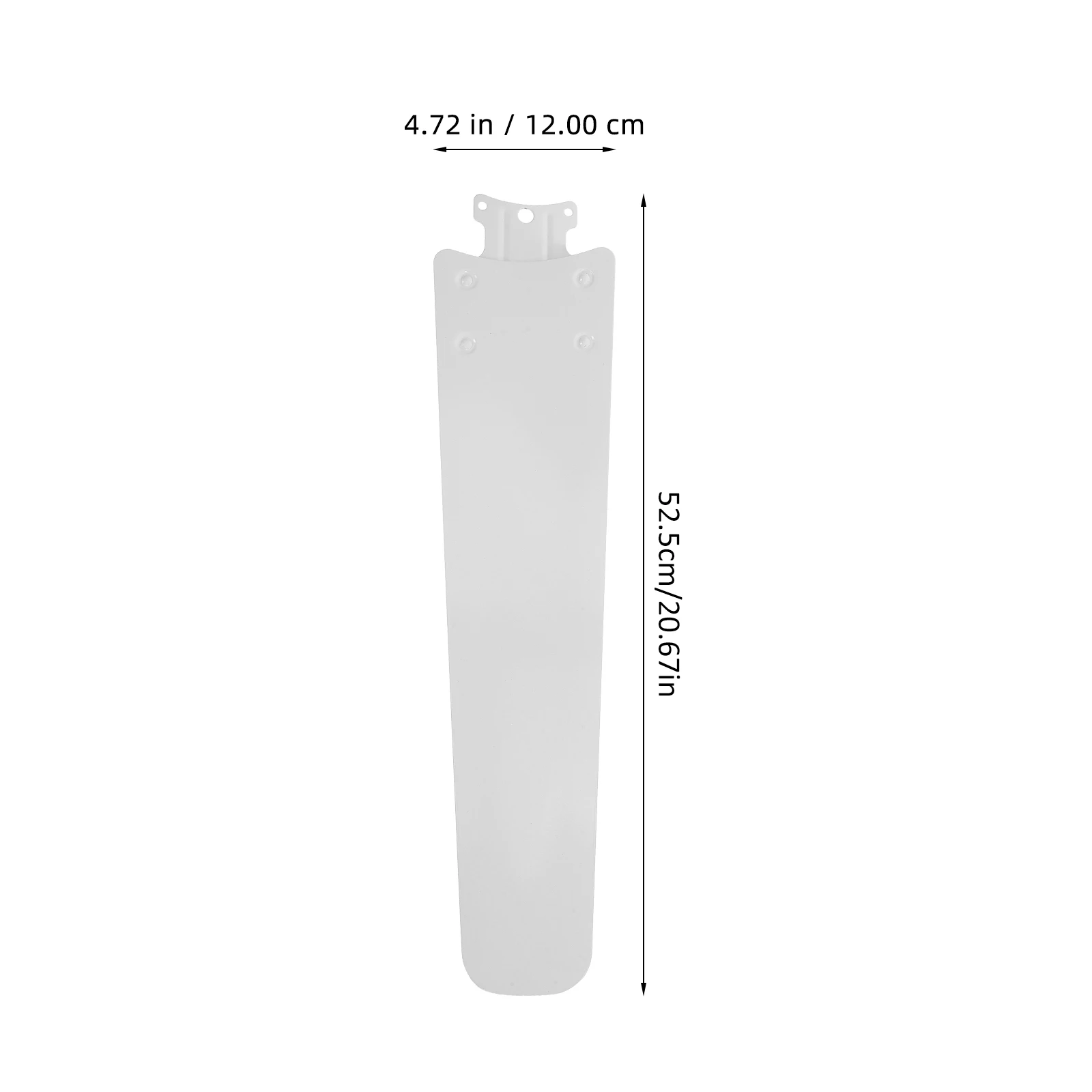 

3pcs 48 Inch Ceiling Fan Blades Replacement Parts White Color Electric Fan Leaves For Home Office Suitable Various
