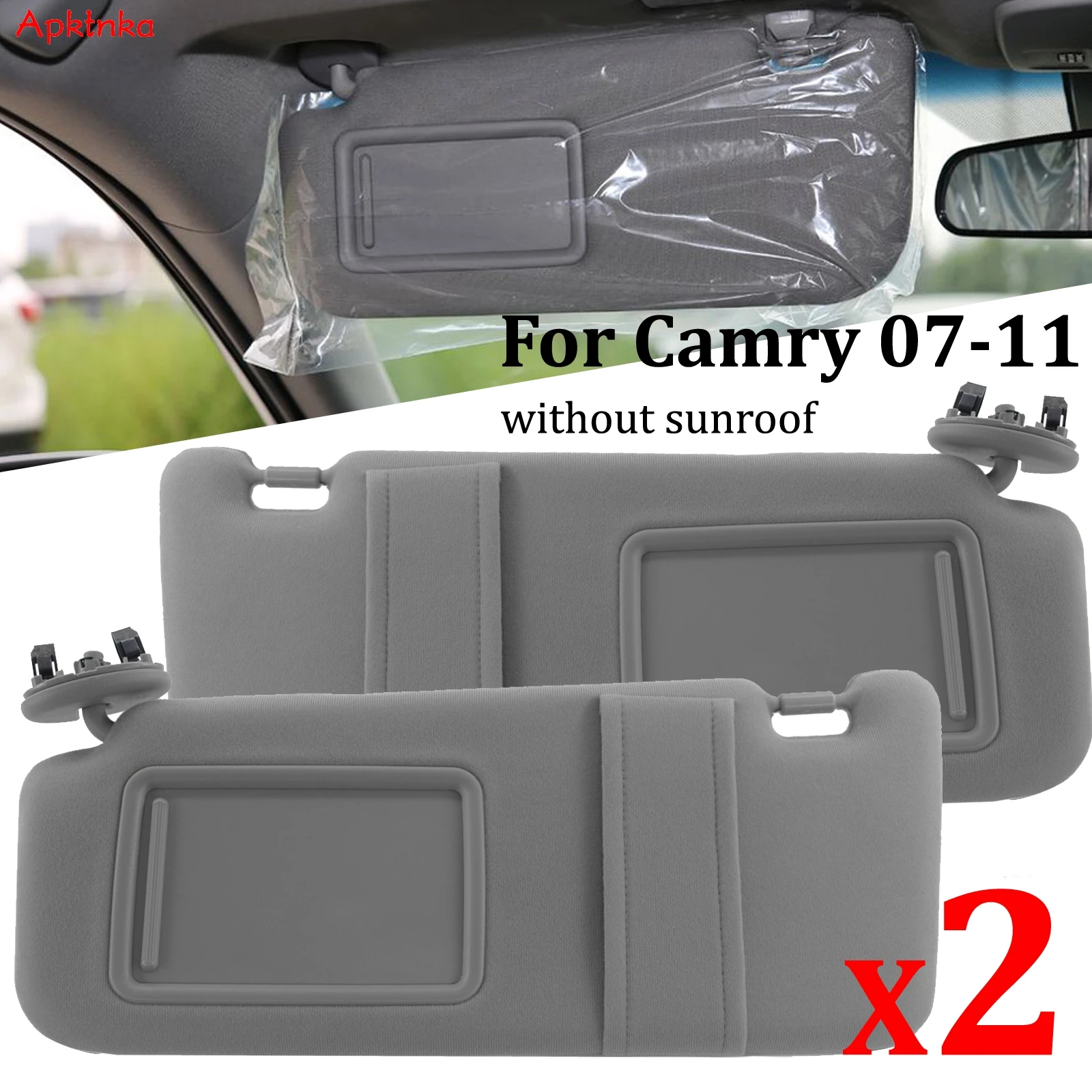 

Солнцезащитный козырек для автомобиля, для Toyota Camry 2007 2008 2009 2010 2011