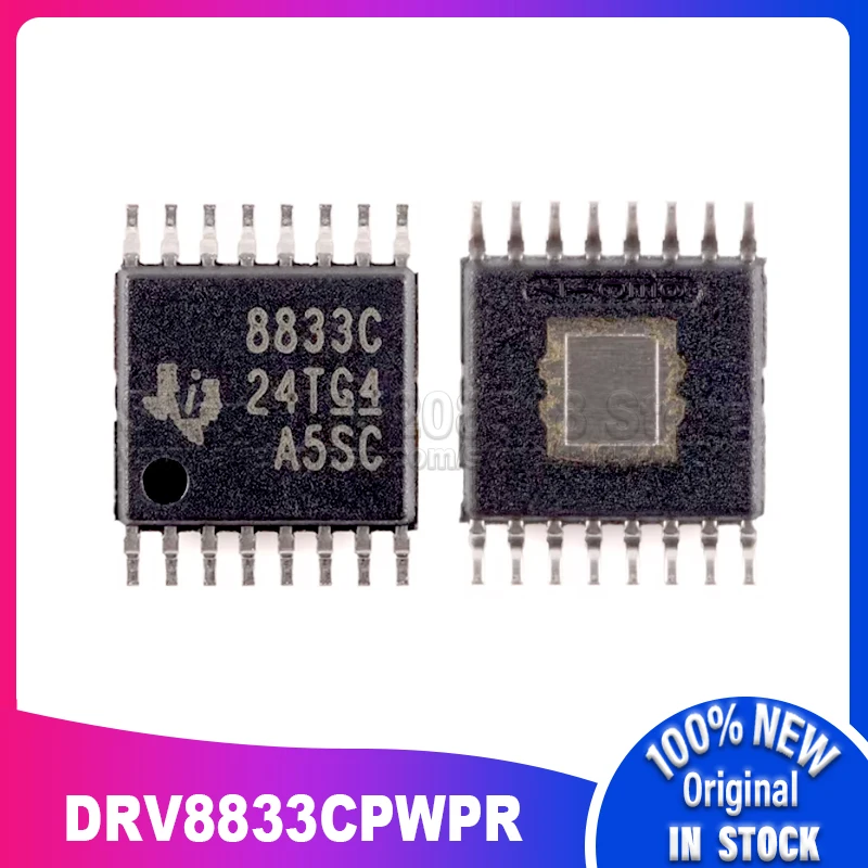 

10 ~ 50 шт./лот DRV8833CPWPR 8833C DRV8833CPWP DRV8833CH TSSOP16 100% новый спотовый запас