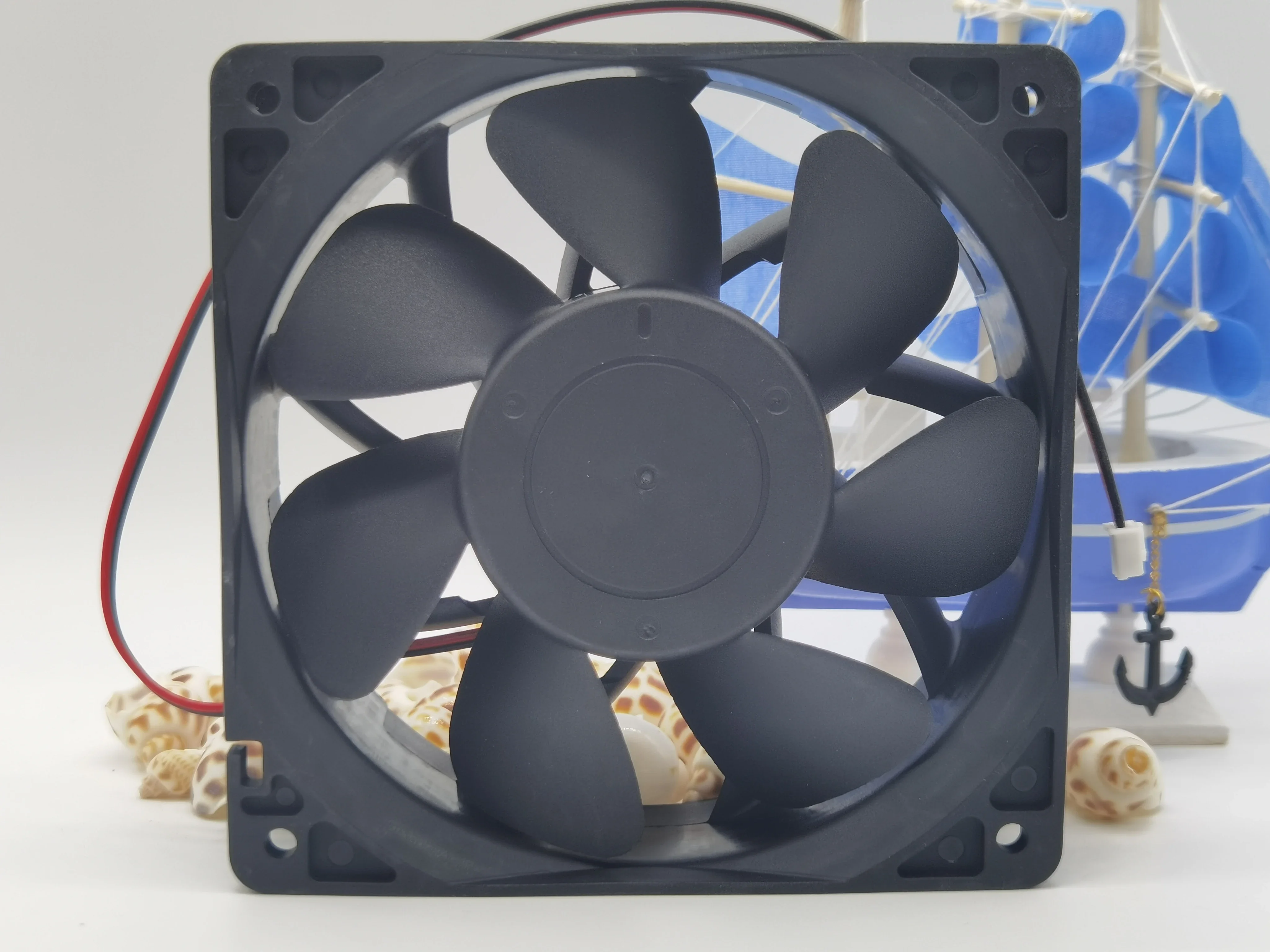 YH-XQF X12038D24HB DC 24V 0.6A 120x120x38mm 2-Wire Server Cooling Fan