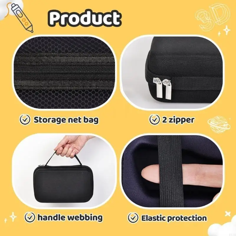 

Lightweight Protective Holder For SCRIB3D P1 Childrens 3D Printing Pen Organizers With EVA Material