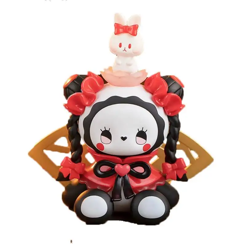 أصيلة إيما سيكريت فورست شعر مهرجان سلسلة صندوق أعمى دمية عصرية داخلي لطيف فتاة زخرفة عيد الميلاد مفاجأة هدية