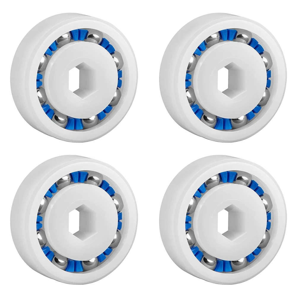 Smooth Wheel Rotation and Operation with 48 Pack Bearing Spare Wheel for Polaris Pool Cleaner 360 380 91001108