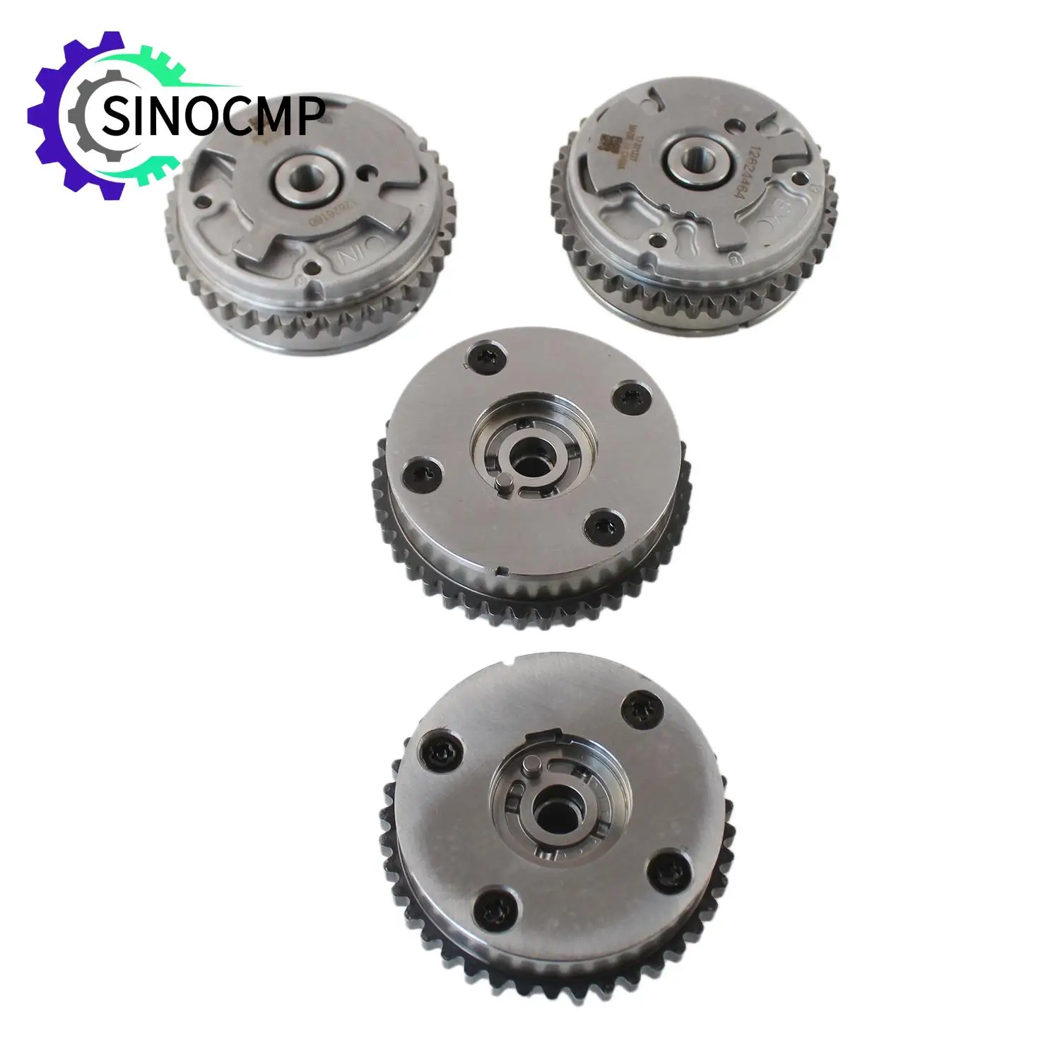 

4Pcs Exhaust & Intake Variable Cam Phaser Actuator for CADILLAC CTS STS ATS SRX XTS G6 V6 3.0L 3.6L Engine Parts Car Accessories