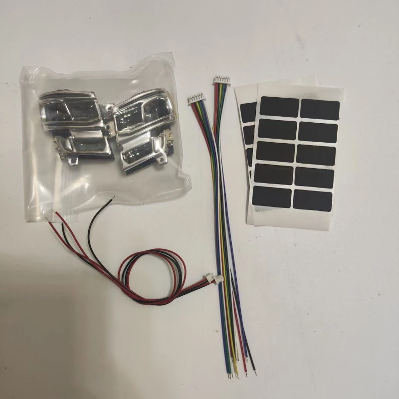 Simulation Running LED Light PCB Headlight System for 1/14 Tamiya RC Truck Tipper SCANIA 770S 56373