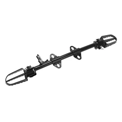 Footpegs Mount Bracket Footpegs Mount Bracket Steel Alloy Black Replacement for CRF50 50cc 70cc 110cc 125cc Pit Bikes