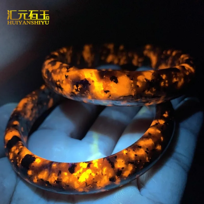 Flame Stone , Grade A Old Material , Fire Agate Jade Bracelet, Women's Jewelry Accessories