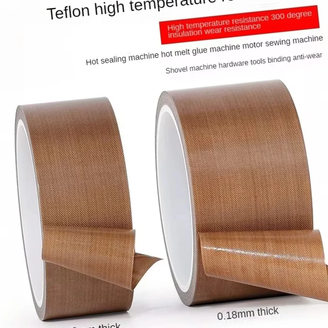 High-temperature Resistant Adhesive Tape Insulation Wear-resistant Vacuum Sealing Machine Brown Colored Tape