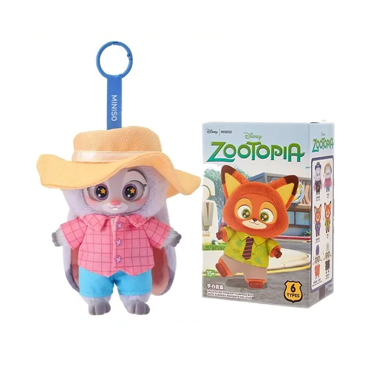 Disney Zootopia Blind Box Nick Judy Vinyl Pop Trendy Verrassing Speelgoed Leuke Rugzak Hanger Kinderverjaardagscadeau Kerstcadeau
