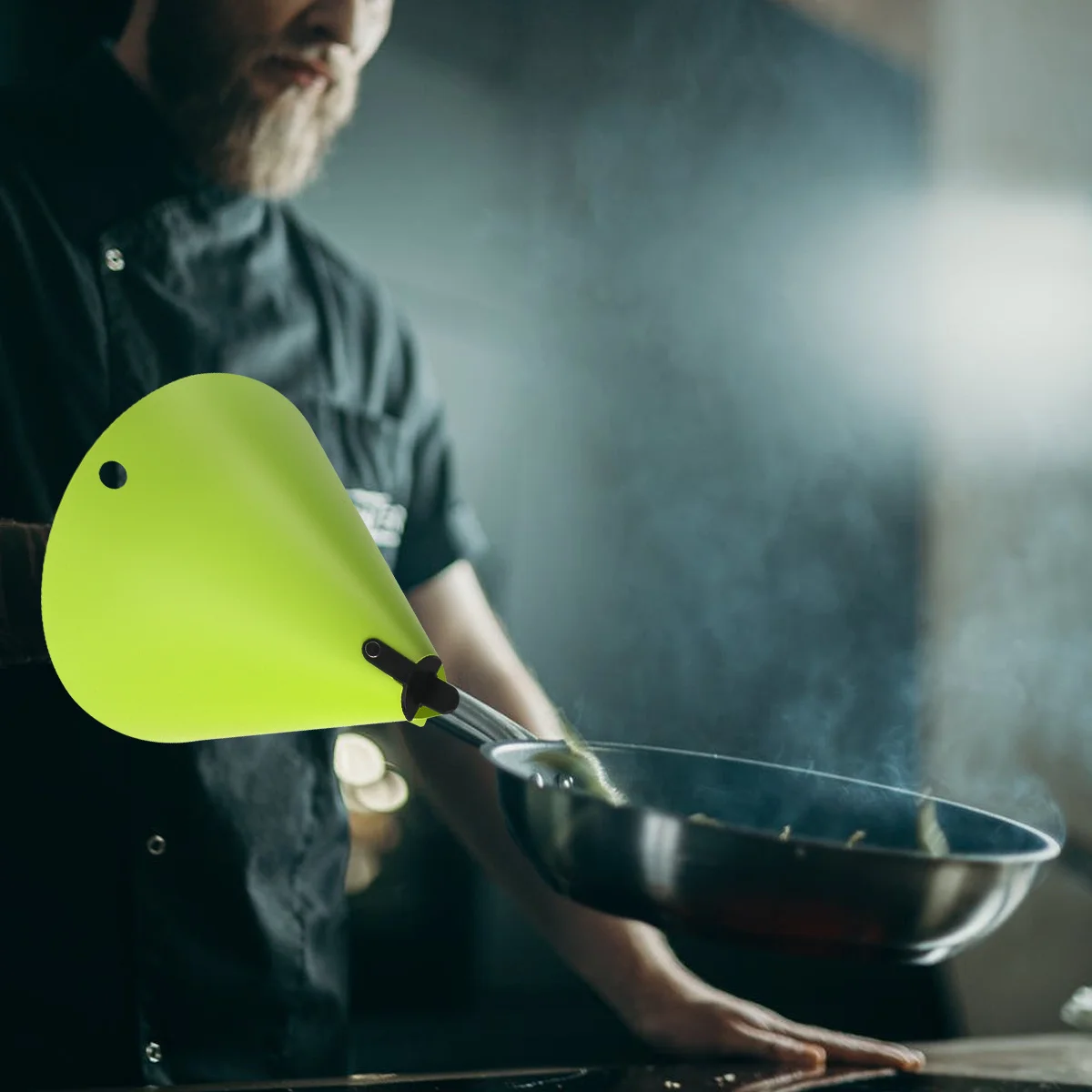 

Anti-Oil Splatter Gloves for Kitchen Use Lightweight Detachable Cooking Shield for Spatula Heat Resistant Hand Safety Gear Green