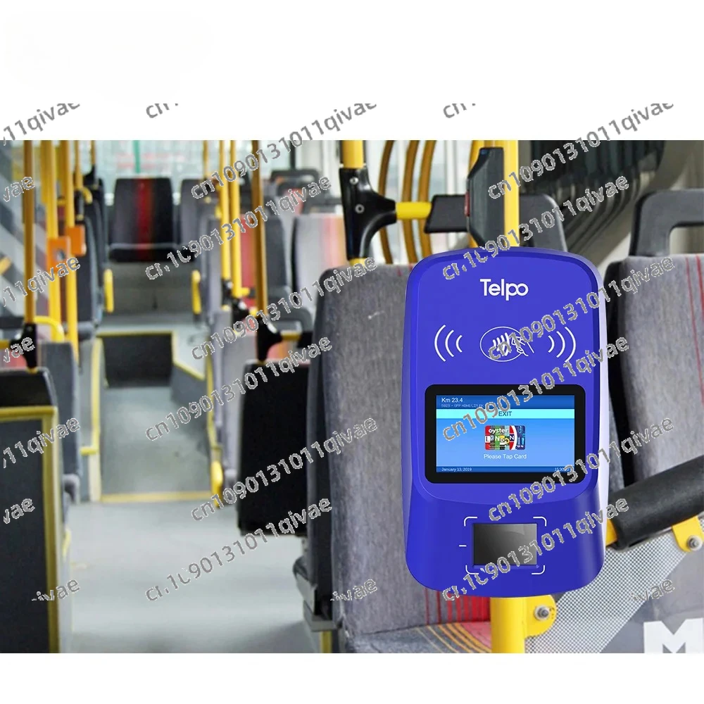 تدفع حافلة NFC مع رمز الاستجابة السريعة لإعادة تحميل بطاقة السفر، ومواقع نقاط البيع، والحافلات على متن الطائرة #6