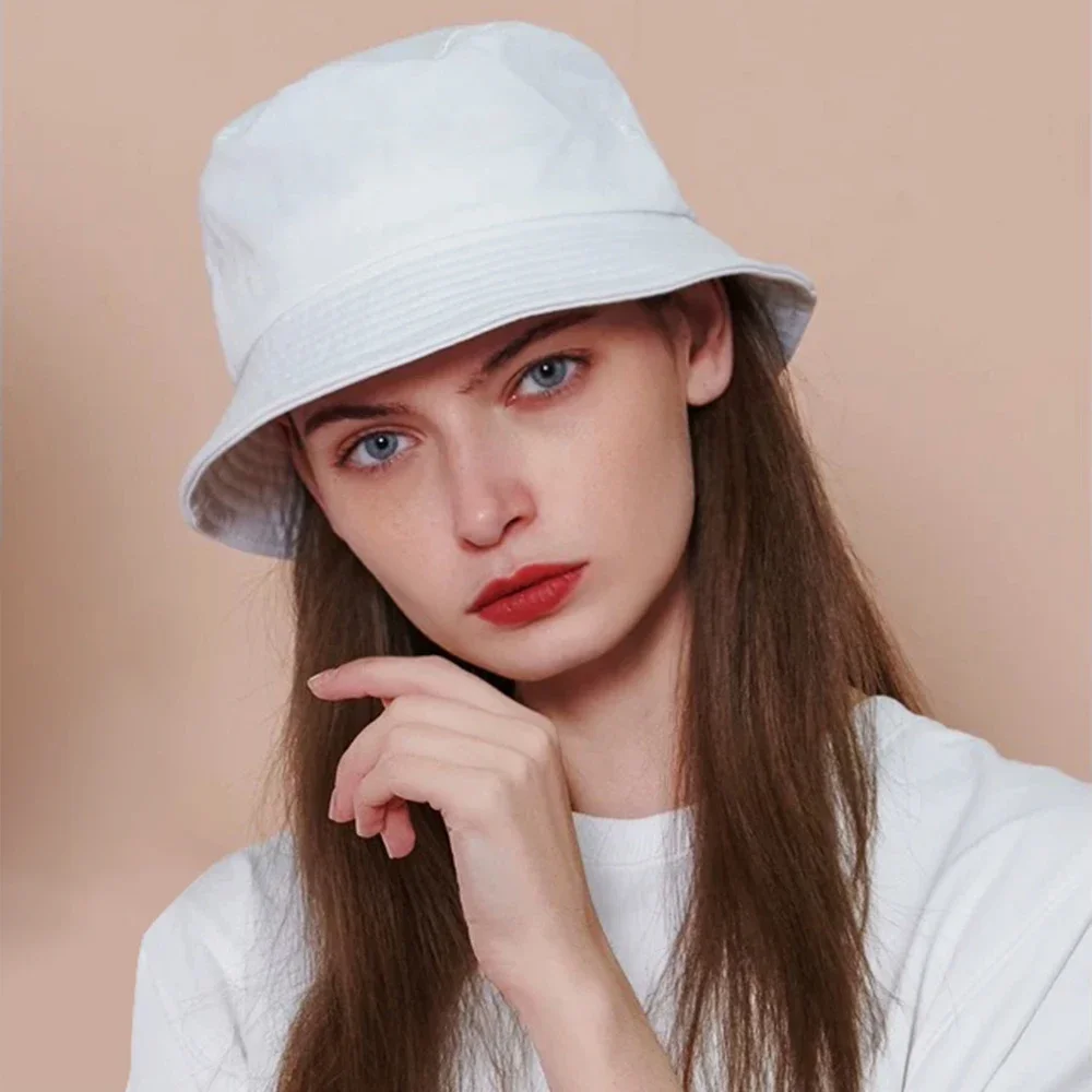 French Bulldog Quote Summer Bucket Hat Men Fedoras Aesthetic Trend Bob Woman Unisex Harajuku Sunbonnet Panama Cap Fisherman Hat