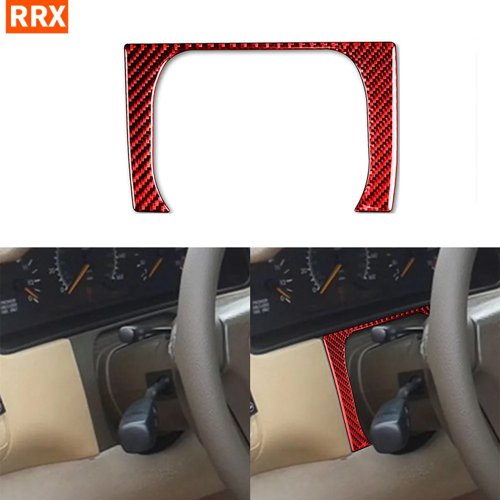 

Speedometer Lower Cover Trim Real Carbon Fiber Sticker For Mercedes-Benz E-Class W210 1996-2002 Car Interior Accessories