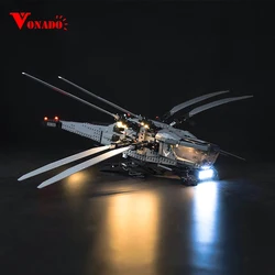 The Vonado LED 10327 set is suitable for Dune Atreides Royal Ornithopter building blocks (only including lighting accessories)