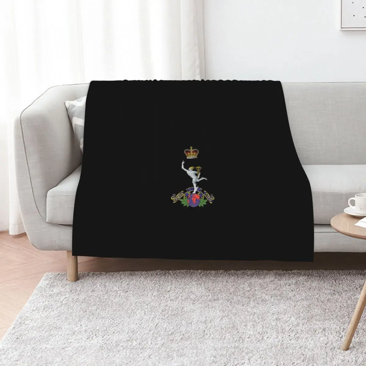 Royal Signals Cap Badge Throw Blanket Camping warm winter Decorative Sofa anime Luxury Throw Luxury Brand Blankets