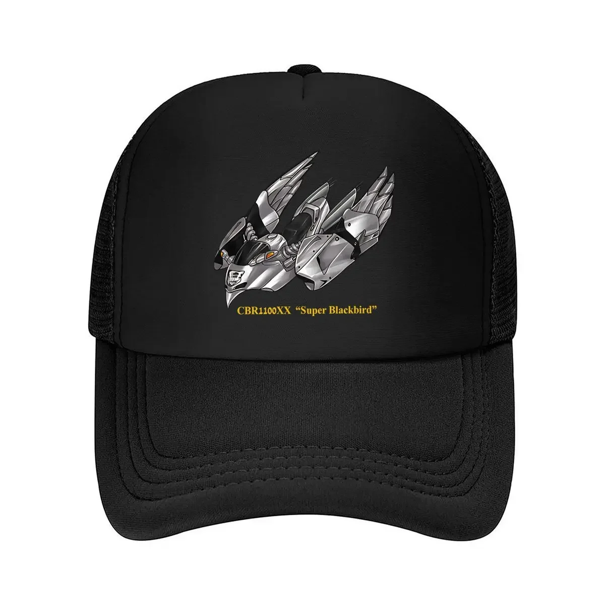 New Super Blackbird Aviation - Inspired, Aircraft Graphic Art Mesh Baseball Cap