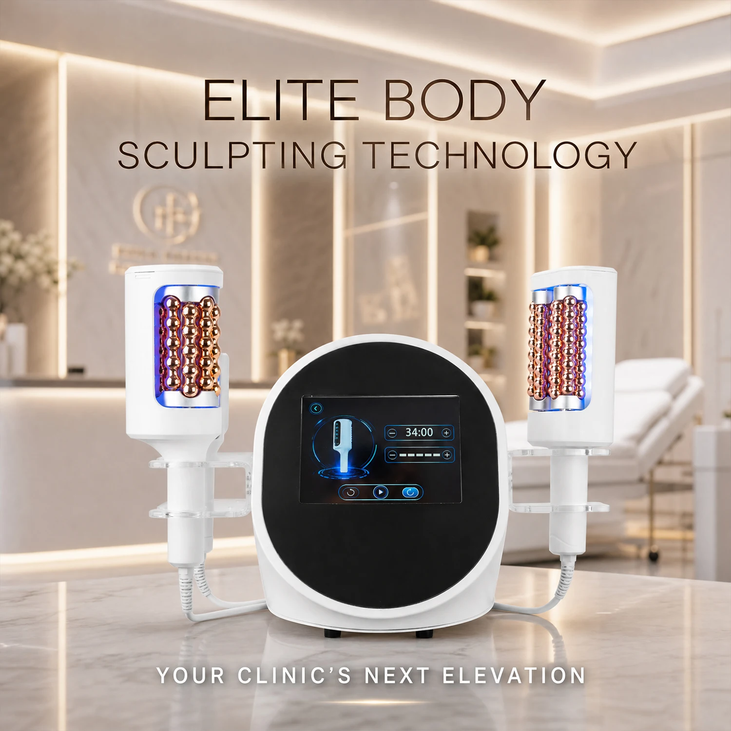 200HZ Slimming Cellulite Reduction Roller Infrared Vacuum Massage Beauty Machine 3500W Inner Ball Roller for Body Care