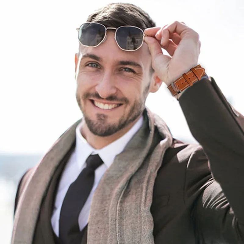 Pulseira de couro de luxo para Apple Watch, 45mm, 44mm, 49mm, 42mm, 38mm, 40mm, 41mm, iWatch Ultra 8, 7, 6, 5