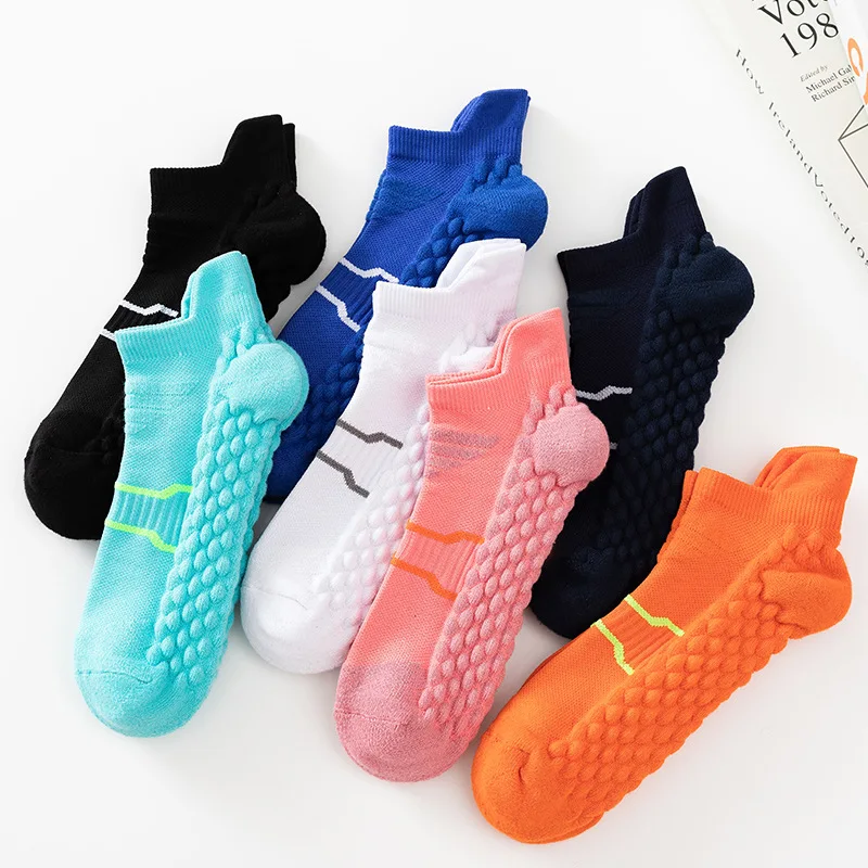 

Womens Men Ankle Socks Athletic Thick Cushioned Breathable Performance Sport Tab Cotton Quarter Women's Running Socks