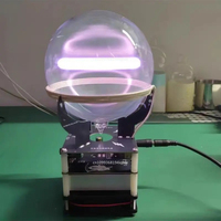 Plasma Ring Tesla Toroidal Plasma Ark Reactor Inert Gas Glowing Sphere Ion Sphere in stock