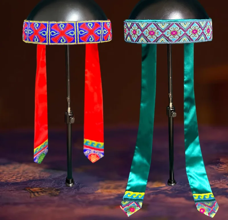 

Chinese Mongolian Headwear Women's Mongolian Characteristic Hairband Performance Dance Match