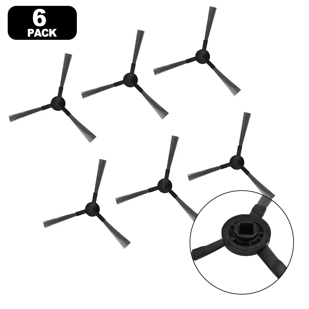 6PCS Replacement Side Brushes Efficient Edge Cleaning Accessory Pack For Vozascly R10 Robot Vacuum Cleaner Cleaning Tools