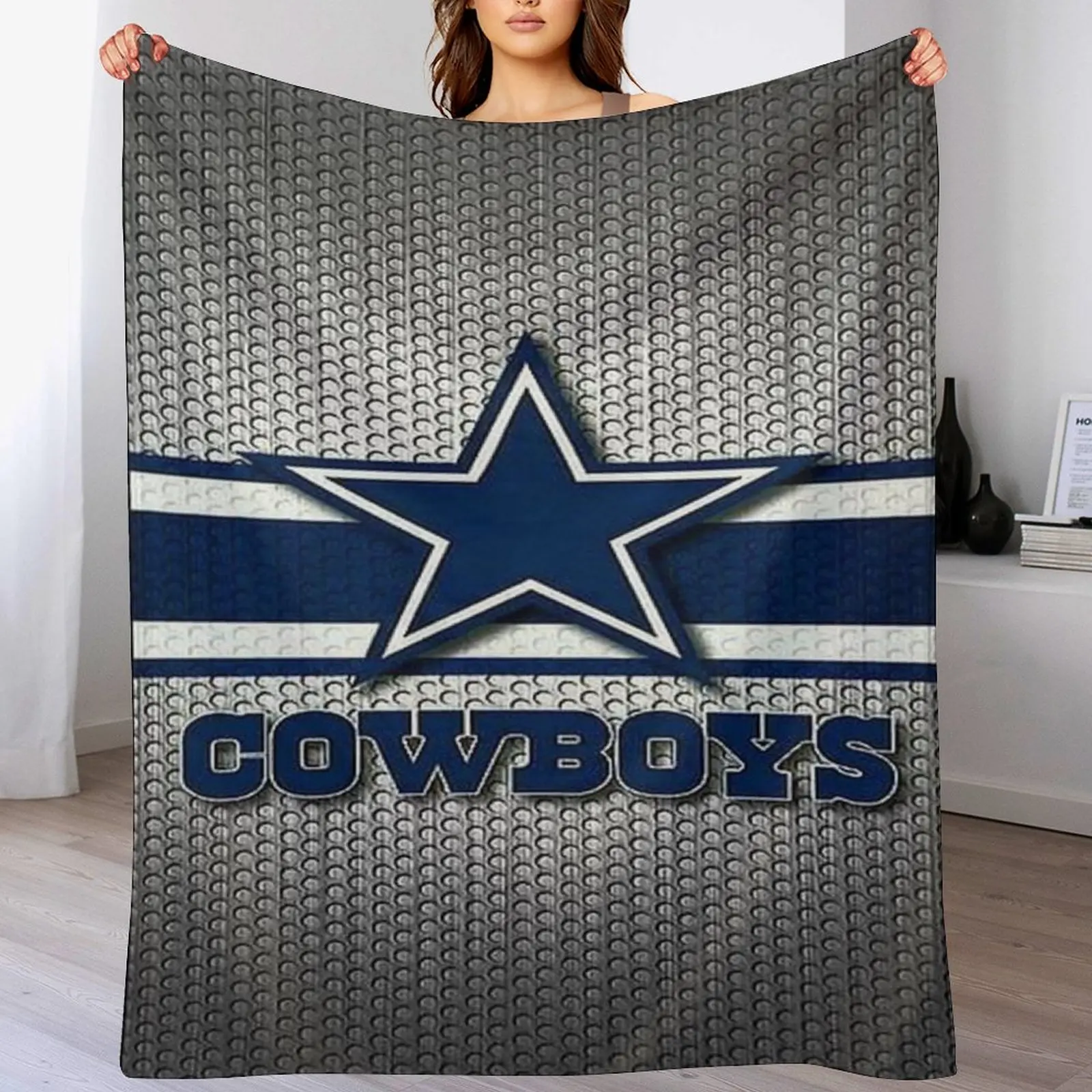 2023 America Football Club Custom Design Blanket Embossed Rashel With High Quality