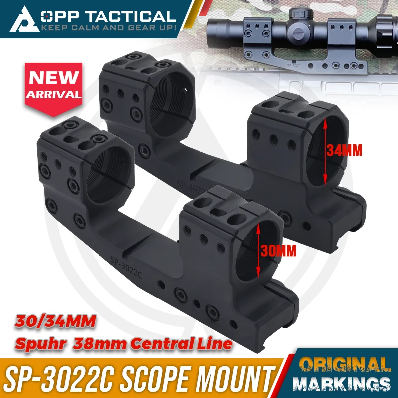 Evolution Gear NEW SP Style GEN3 Scope Mount 1.54 inch 38 mm Height 34mm/30mm Tube for Hunting