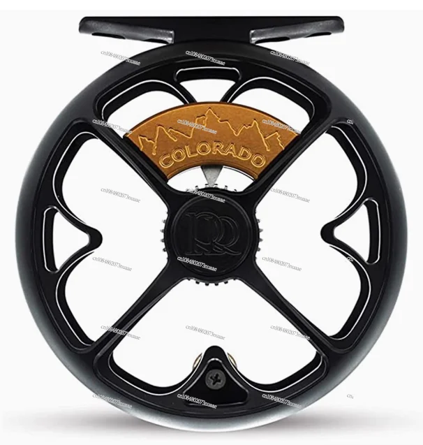 ROSS COLORADO Abel corriente de agua dulce rueda de pesca con mosca rueda de mosca quemada equipo de pesca de Metal completo rueda de pesca