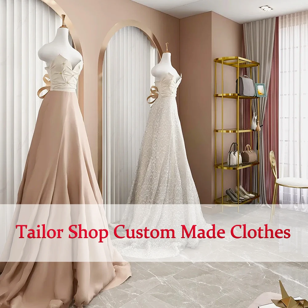 tailor shop custom made dress D1000