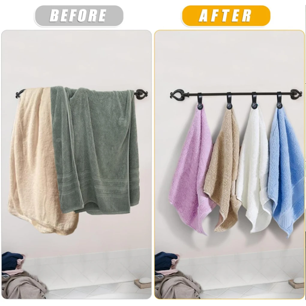 

2pack/lot Pack Of 2 Magnetic Towel Clips Easily Towels Anywhere Towel Holder Magnetic PU