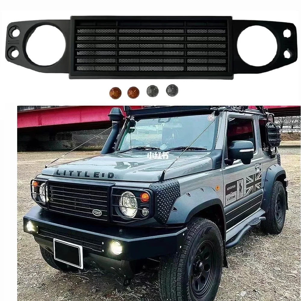 

Front Racing Grill For Suzuki Jimny 2019-2024 Front Grille Grills Jimny Auto Accessories 2023 2020 2021 2022