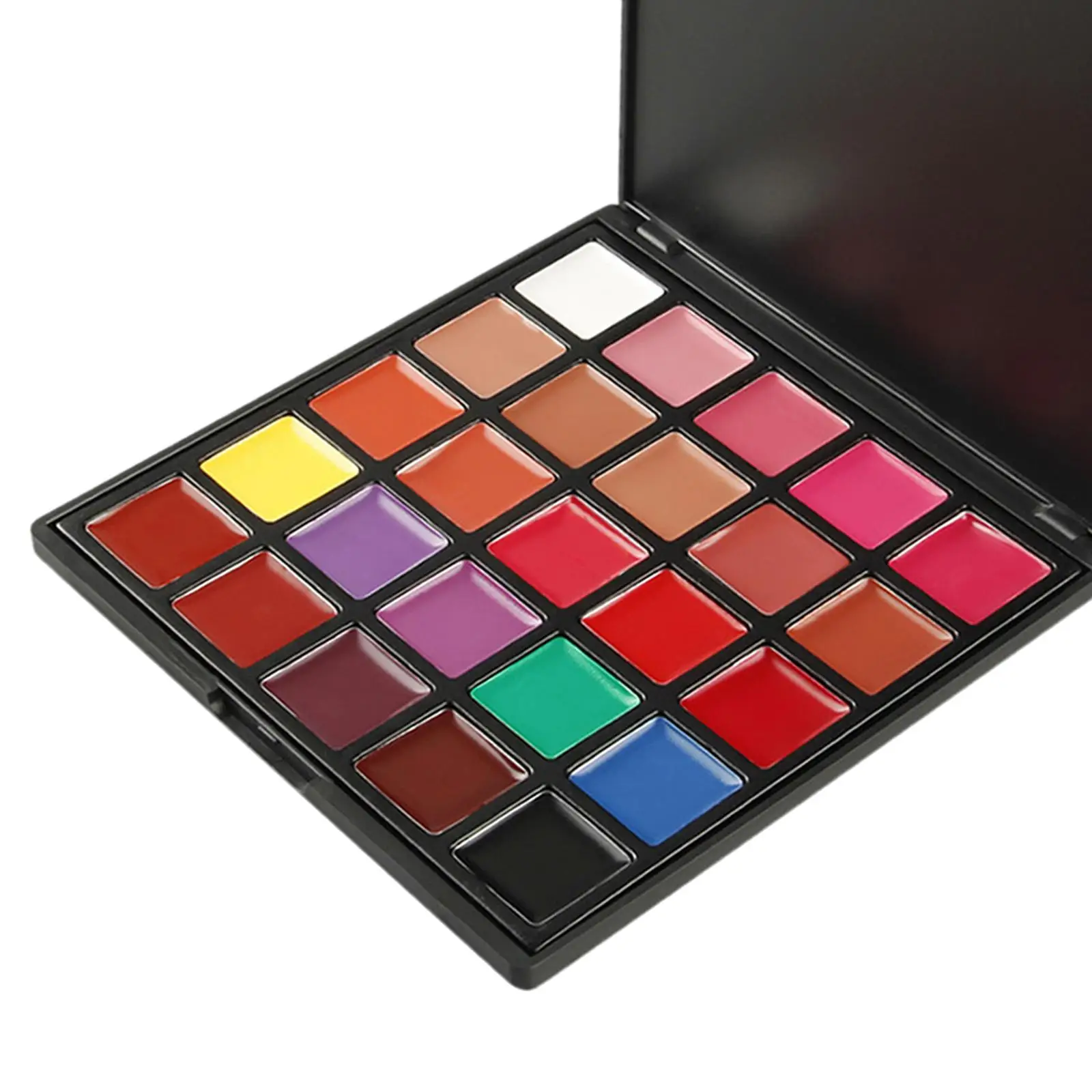 25 Colors Lip Palette, Lip Glosses Palette, Moistening Waterproof Matte Lipstick Gloss for Weddings Bars Dates