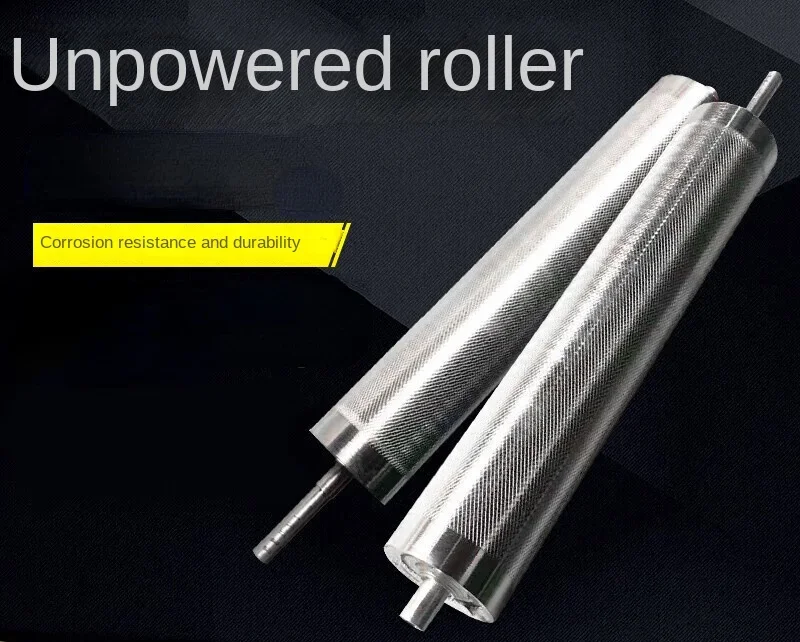 Unpowered stainless steel roller line idler conveyor belt diameter 38 50 assembly line main transmission