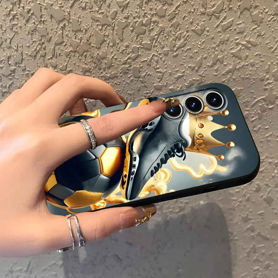 Case for Samsung Galaxy A57 A15 A05 A70 A06 A50 A53 A17 A73 A51 A23 A13 A55 A41 A52 A36 A25 A16 A37 A12 Phone Cover Football
