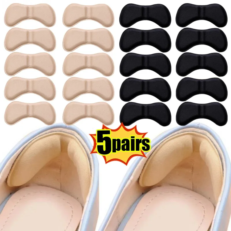 

Heel Insoles Cushion Pads Pain Relief Anti-wear Feet Care Protector for Shoes Adhesive Sponge Back Sticker Patch Inserts